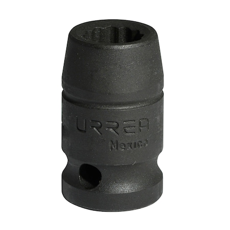 Urrea 1/2" drive 12-point short impact socket 14MM 7414MT